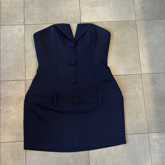 Lovers + Friends Colette Mini Dress in Navy Blue - Picture 5 of 13